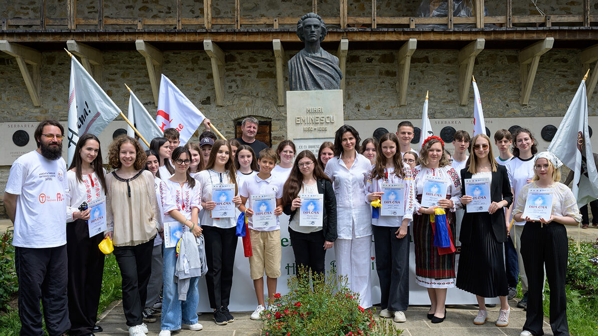 Comemorarea lui Mihai Eminescu la Mănăstirea Putna la 134 de ani de la moartea sa