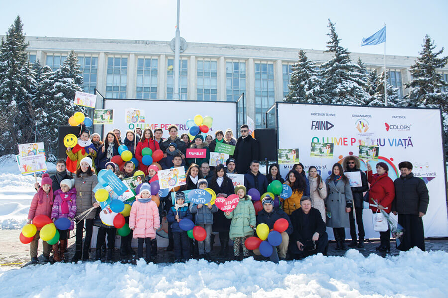 Marșul pentru viață 2018, Chișinău.