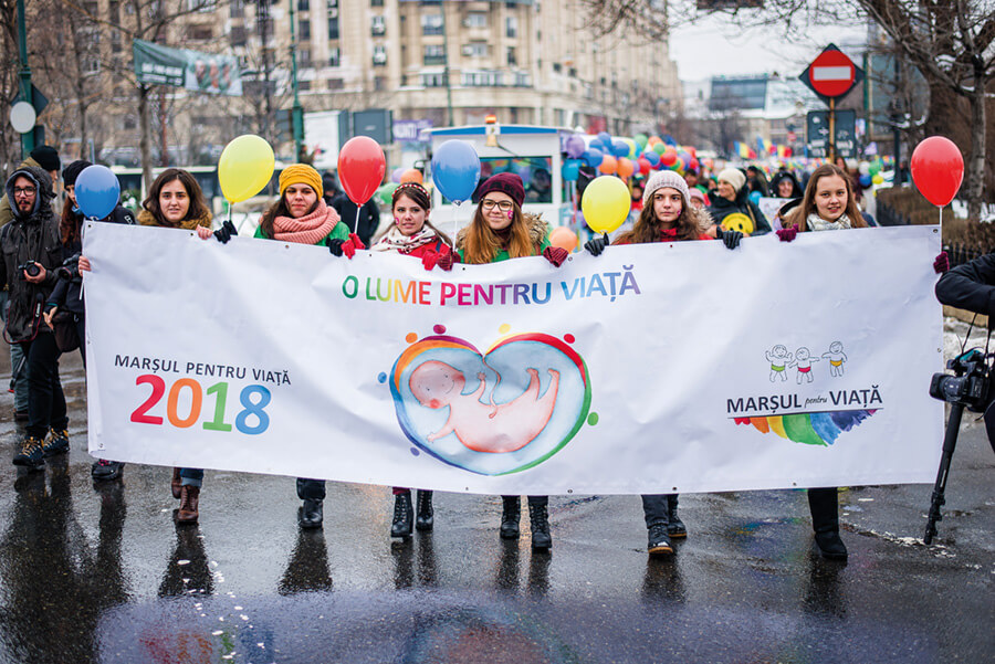 Marșul pentru viață 2018, București.